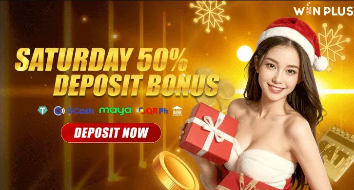 SATURDAY 50% DEPOSIT BONUS